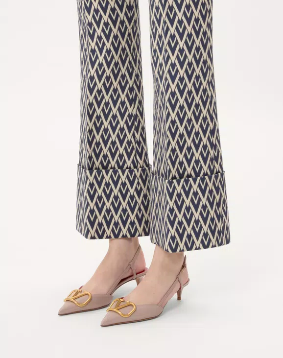 Valentino Vlogo Signature Calfskin Slingback Pump 40Mm / 1.6 In. - Image 7